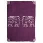 Preview: Yogadecke "Elefanten" 150 x 200 cm - regional hergestellt