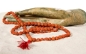 Preview: Mala Rudraksha 108 Perlen 10mm mit roter Quaste