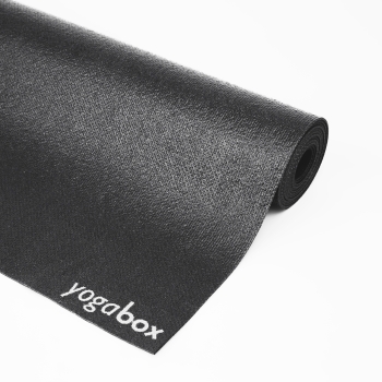 Yogamatte Premium 2. Wahl 183 x 60 x 0,45 cm schwarz Made in Germany