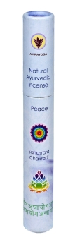 Ayurvedische Räucherstäbchen PEACE / Friede - Scheitel Chakra