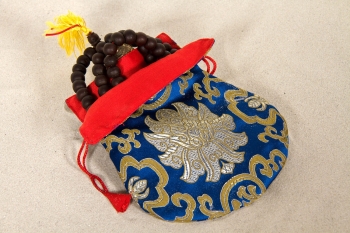 Mala Tasche Brokat Lotus blau