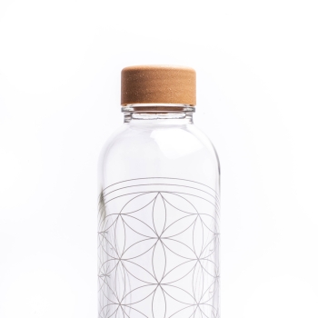 Glastrinkflasche CARRY 0.7 l FLOWER OF LIFE