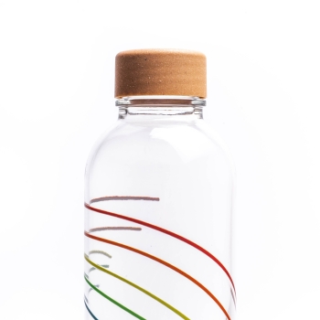 Glastrinkflasche CARRY 0.7 l RAINBOW