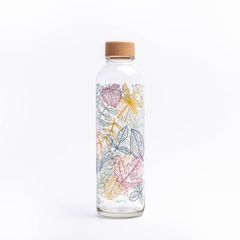 Glastrinkflasche CARRY 0.7 l FALLING LEAVES