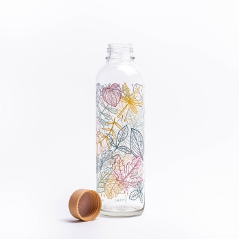 Glastrinkflasche CARRY 0.7 l FALLING LEAVES