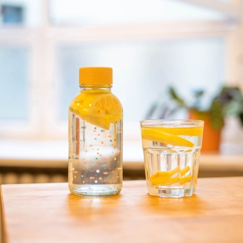 Glastrinkflasche CARRY 0,4 l FLYING CIRCLES