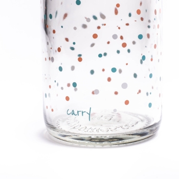 Glastrinkflasche CARRY 0,4 l FLYING CIRCLES