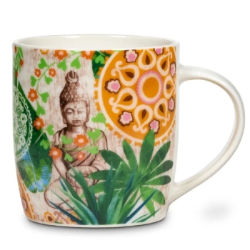 Set Teetasse Buddha Paradies