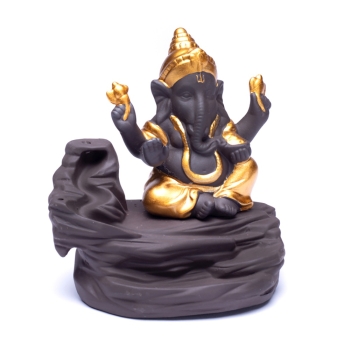 Rückfluss Weihrauchbrenner Ganesha