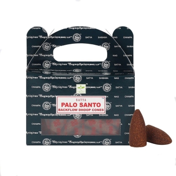 Rückfluss Räucherkegel Palo Santo