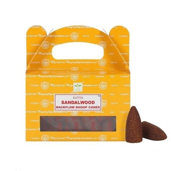 Rückfluss Räucherkegel Sandelholz