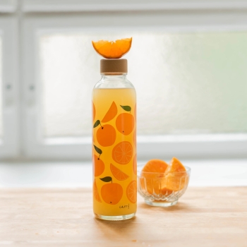 Glastrinkflasche CARRY 0.7 l JUICY ORANGES