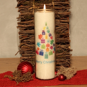 Chakra Kerze X-MAS-TREE ca. 20 cm