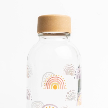 Glastrinkflasche CARRY 0,4 l BOHO RAINBOW