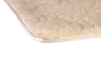 Schurwollmatte HF Natur 1800gr. umsäumt