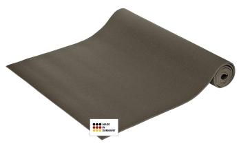 Yogamatte Premium 2. Wahl 183 x 60 x 0,45 cm stone Made in Germany