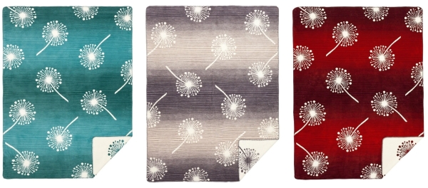 Baumwolldecke Pusteblume Bio / GOTS 150 x 200 cm - regional hergestellt Baumwolldecke Pusteblume Bio / GOTS 150 x 200 cm - regional hergestellt