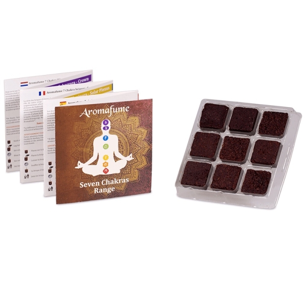 Aromafume Chakra-Weihrauchblöcke Aromafume Chakra-Weihrauchblöcke