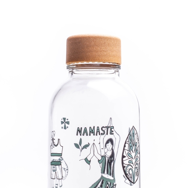Glastrinkflasche CARRY 0.7 l NAMASTÉ Glastrinkflasche CARRY 0.7 l NAMASTÉ