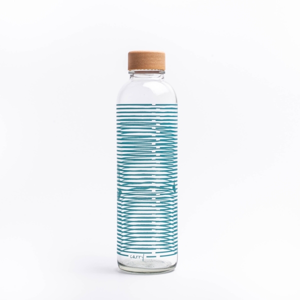 Glastrinkflasche CARRY 0.7 l SUMMER TWIST Glastrinkflasche CARRY 0.7 l SUMMER TWIST