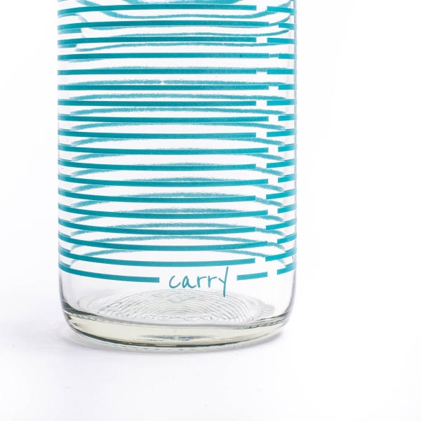 Glastrinkflasche CARRY 0.7 l SUMMER TWIST Glastrinkflasche CARRY 0.7 l SUMMER TWIST
