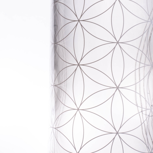 Glastrinkflasche CARRY 1 l FLOWER OF LIFE Glastrinkflasche CARRY 1 l FLOWER OF LIFE