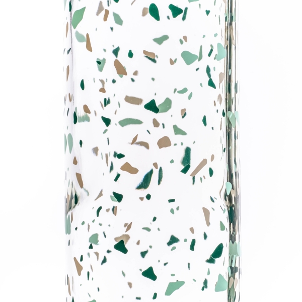 Glastrinkflasche CARRY 1 l TERRAZZO Glastrinkflasche CARRY 1 l TERRAZZO