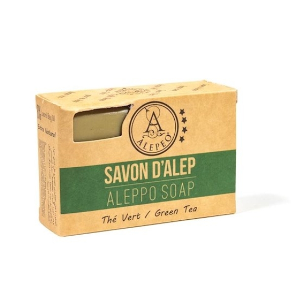 100g Aleppo Seife Grüner Tee 100g Aleppo Seife Grüner Tee