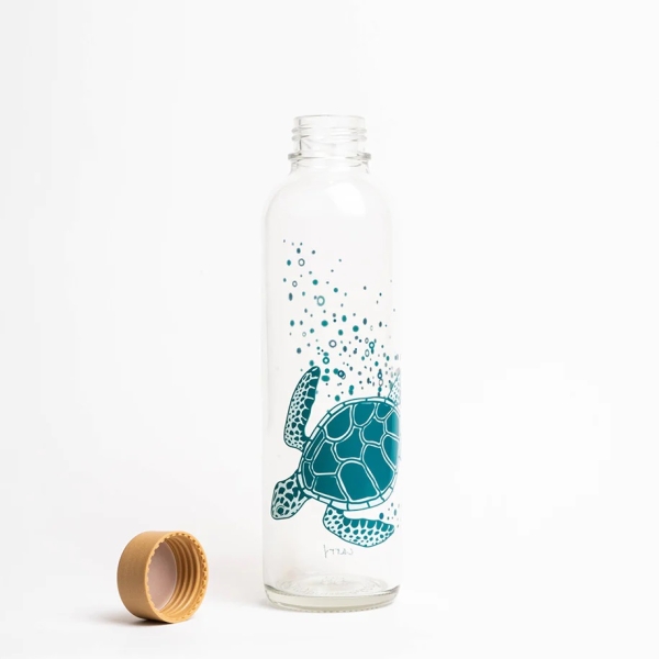 Glastrinkflasche CARRY 0.7 l GOING DEEP Glastrinkflasche CARRY 0.7 l GOING DEEP