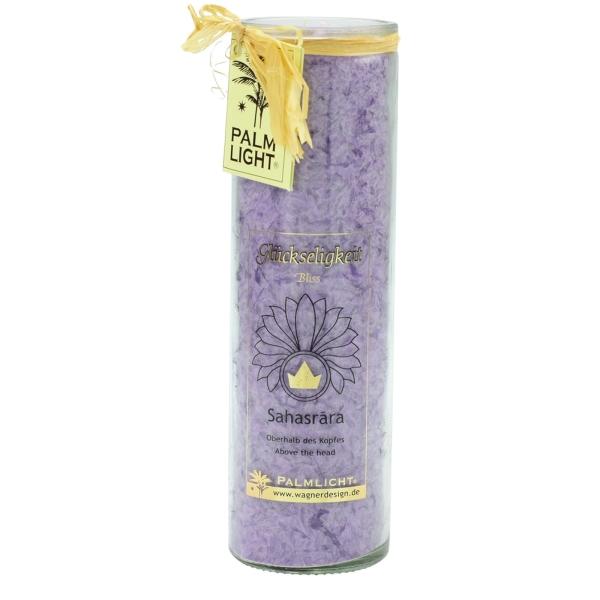 Chakra Kerze VIOLETT ca. 20 cm