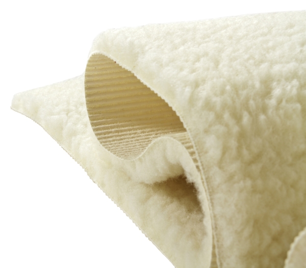 Schurwollmatte KHF Natur 1300gr. Schurwollmatte KHF Natur 1300gr.