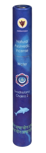 Ayurvedische Räucherstäbchen WATER / Wasser - Bauch Chakra